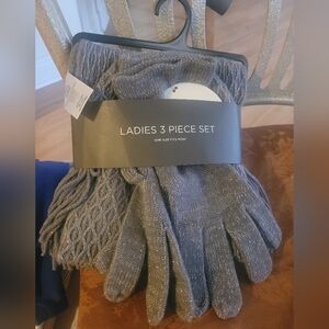 Ladies 3 Piece Set - Gray